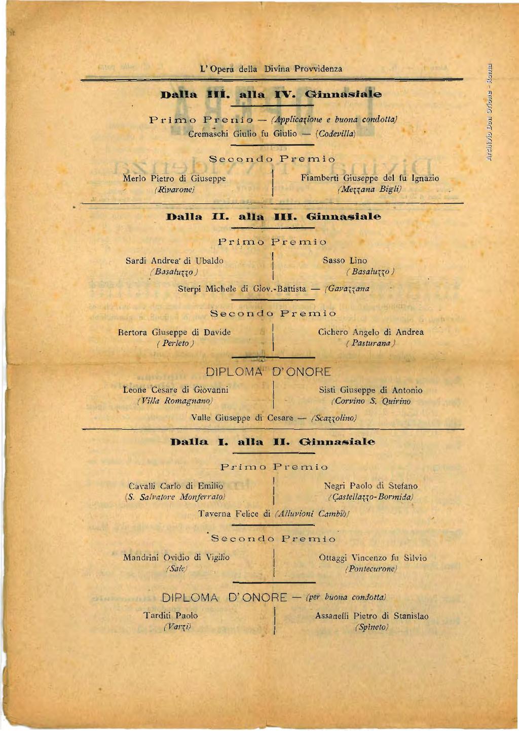 L'opera della Divina Provvidenza, 3, pagina 2