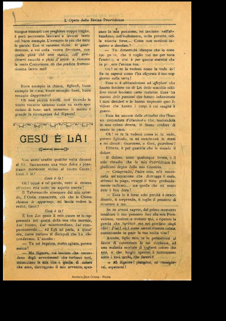 L'opera della Divina Provvidenza, 2, 4, 20-08-1899, pagina 3