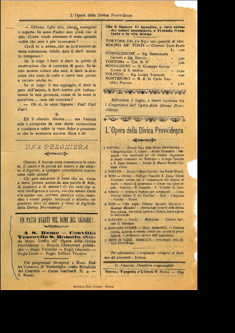 L'opera della Divina Provvidenza, 2, 4, 20-08-1899, pagina 4