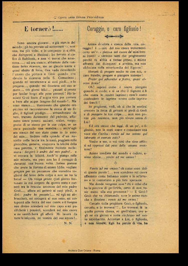 L'opera della Divina Provvidenza, 2, 5, 27-08-1899, pagina 3