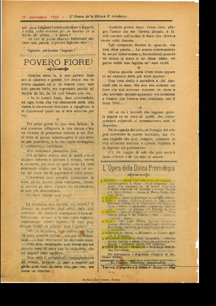 L'opera della Divina Provvidenza, 2, 7, 14-09-1899, pagina 4