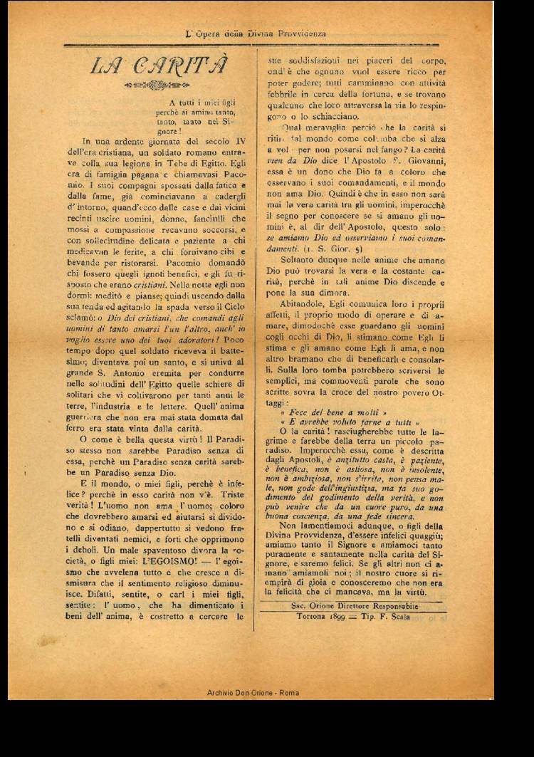 L'opera della Divina Provvidenza, 2, 12, 24-12-1899, pagina 4