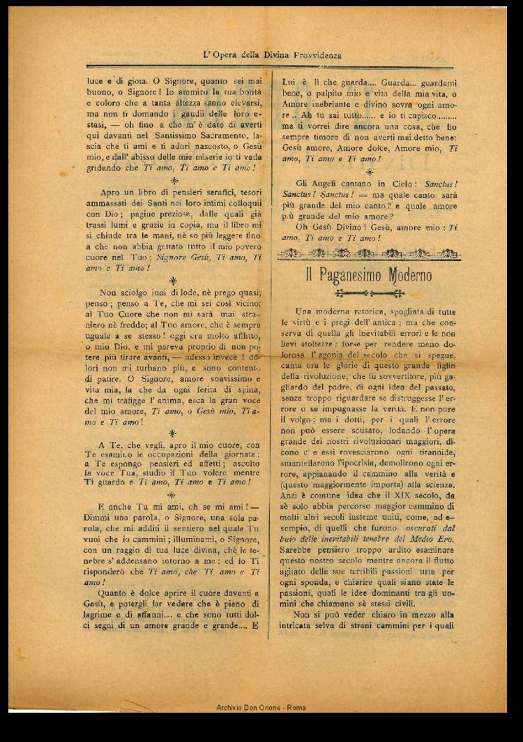 L'opera della Divina Provvidenza, 2, 13, 17-01-1900, pagina 2