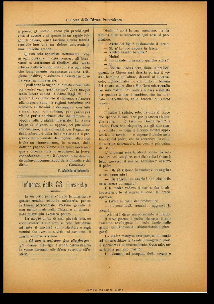 L'opera della Divina Provvidenza, 2, 13, 17-01-1900, pagina 3