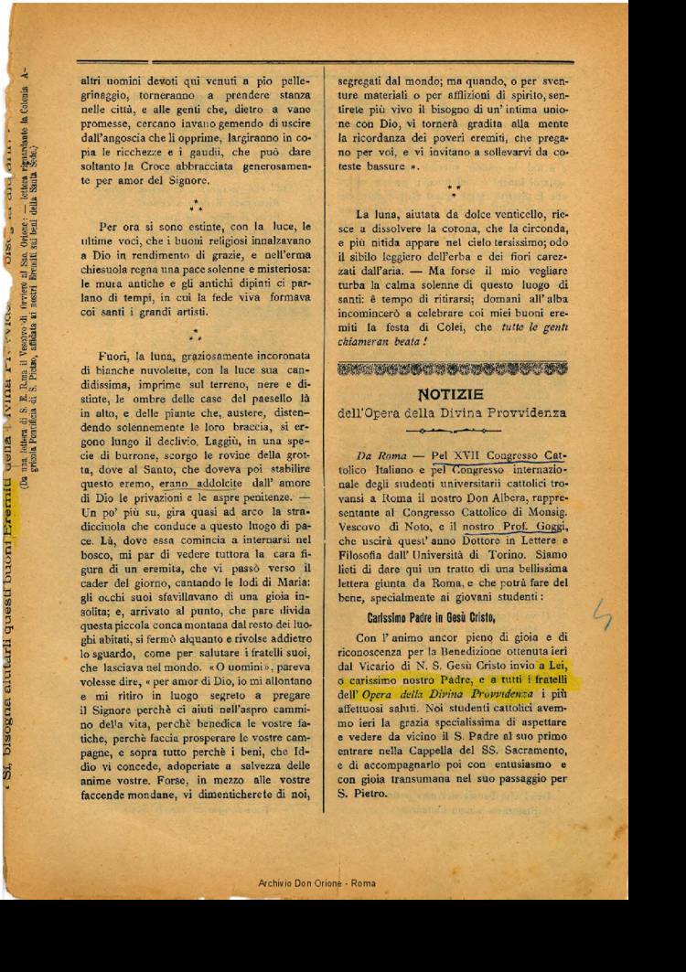 L'opera della Divina Provvidenza, 2, 16, 14-09-1900, pagina 3