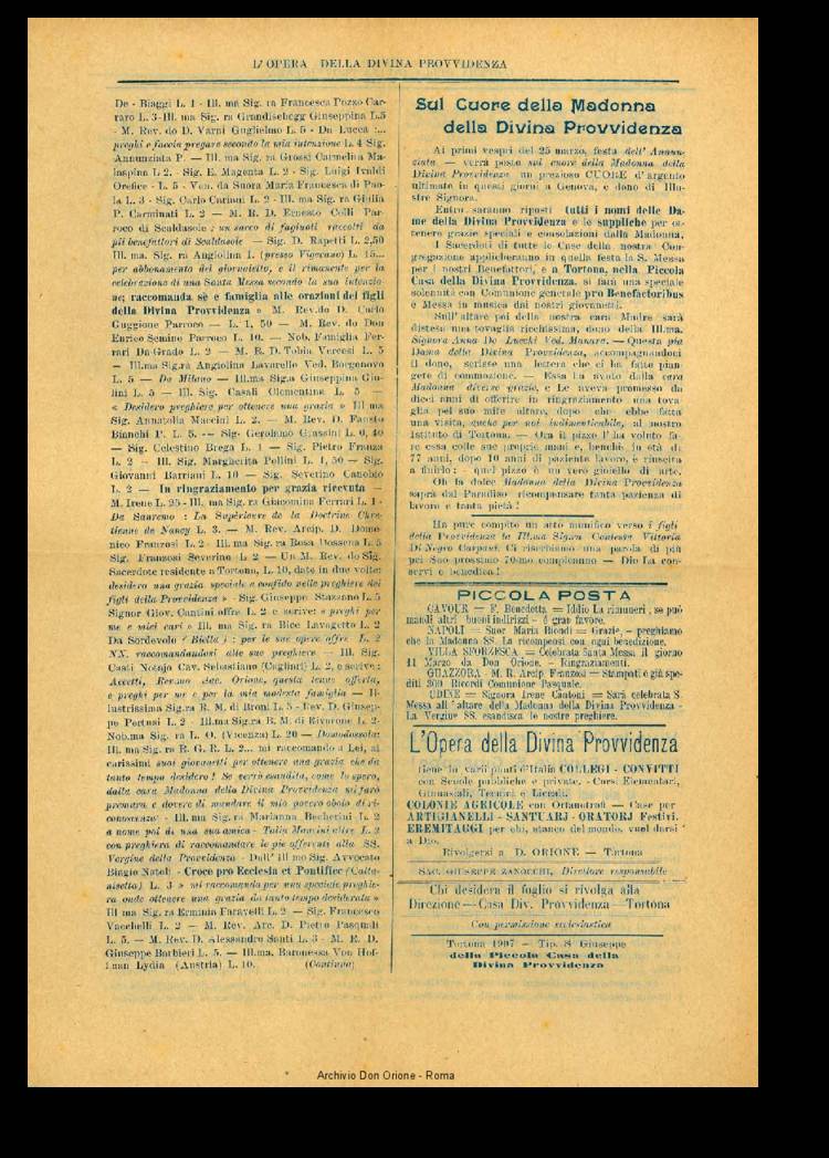L'opera della Divina Provvidenza, 5, 6, 15-03-1907, pagina 4
