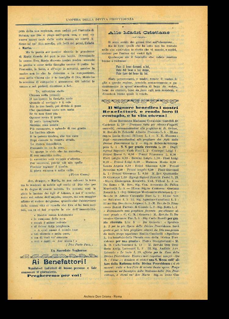 L'opera della Divina Provvidenza, 5, 7, 01-04-1907, pagina 3