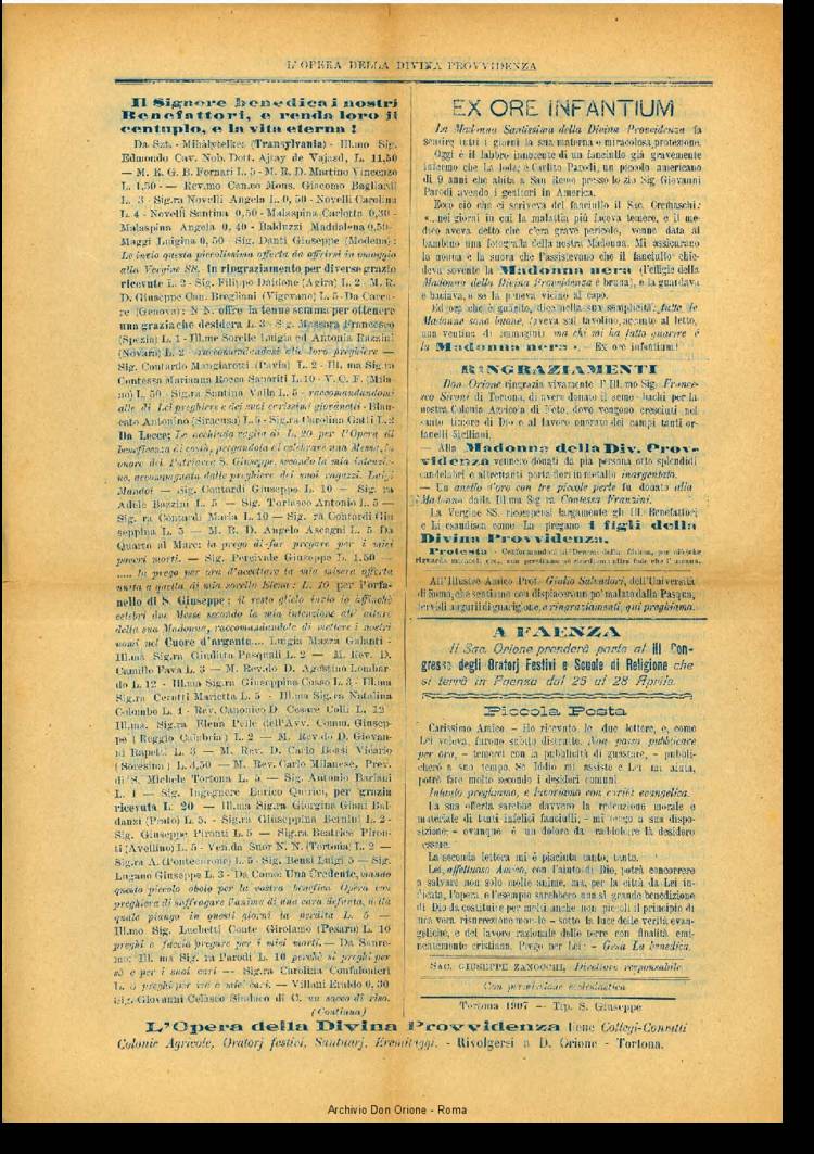 L'opera della Divina Provvidenza, 5, 8, 15-04-1907, pagina 4