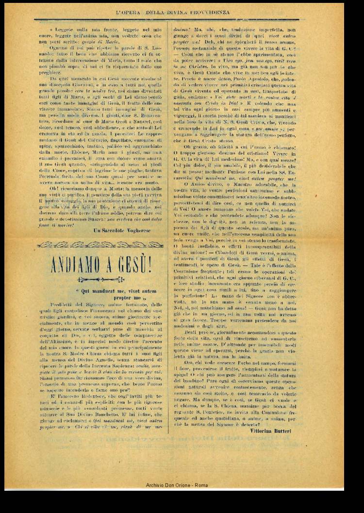 L'opera della Divina Provvidenza, 5, 9, 01-05-1907, pagina 3