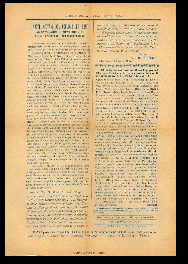 L'opera della Divina Provvidenza, 5, 11, 15-06-1907, pagina 4