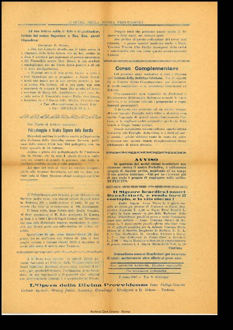L'opera della Divina Provvidenza, 5, 17, 15-09-1907, pagina 4