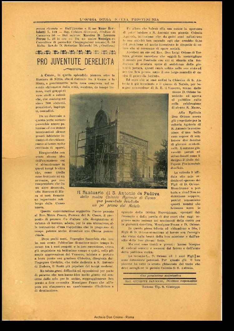 L'opera della Divina Provvidenza, 6, 01, 13-04-1908, pagina 4