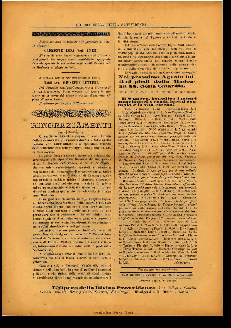 L'opera della Divina Provvidenza, 6, 05, 15-06-1908, pagina 4