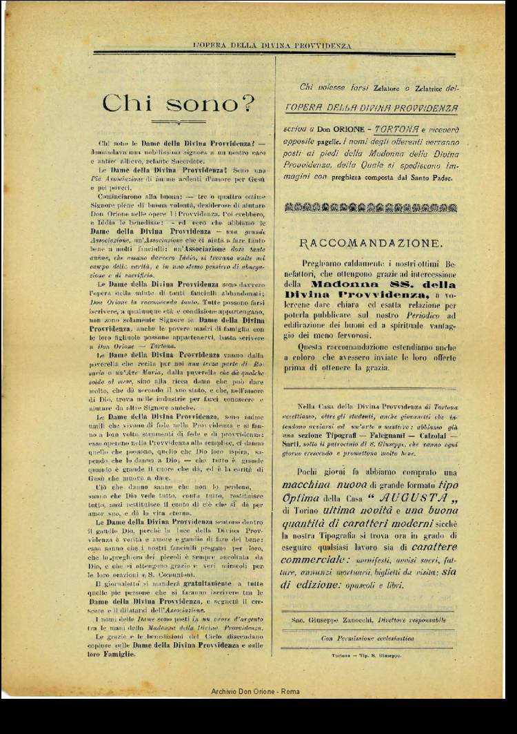 L'opera della Divina Provvidenza, 8, 03, 21-06-1909, pagina 4