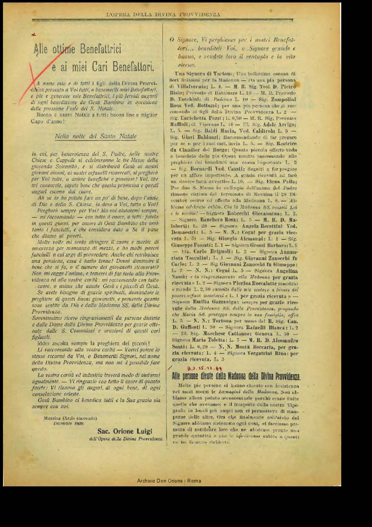 L'opera della Divina Provvidenza, 8, 06, 15-12-1909, pagina 3