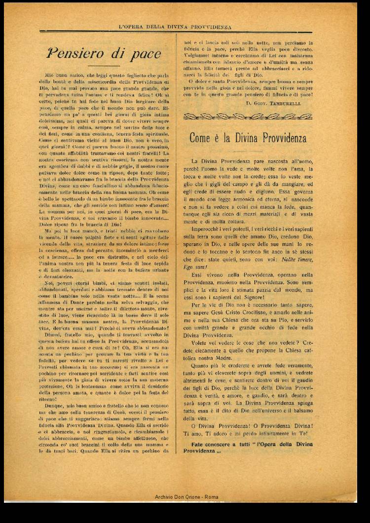 L'opera della Divina Provvidenza, 10, 02, 01-02-1911, pagina 3