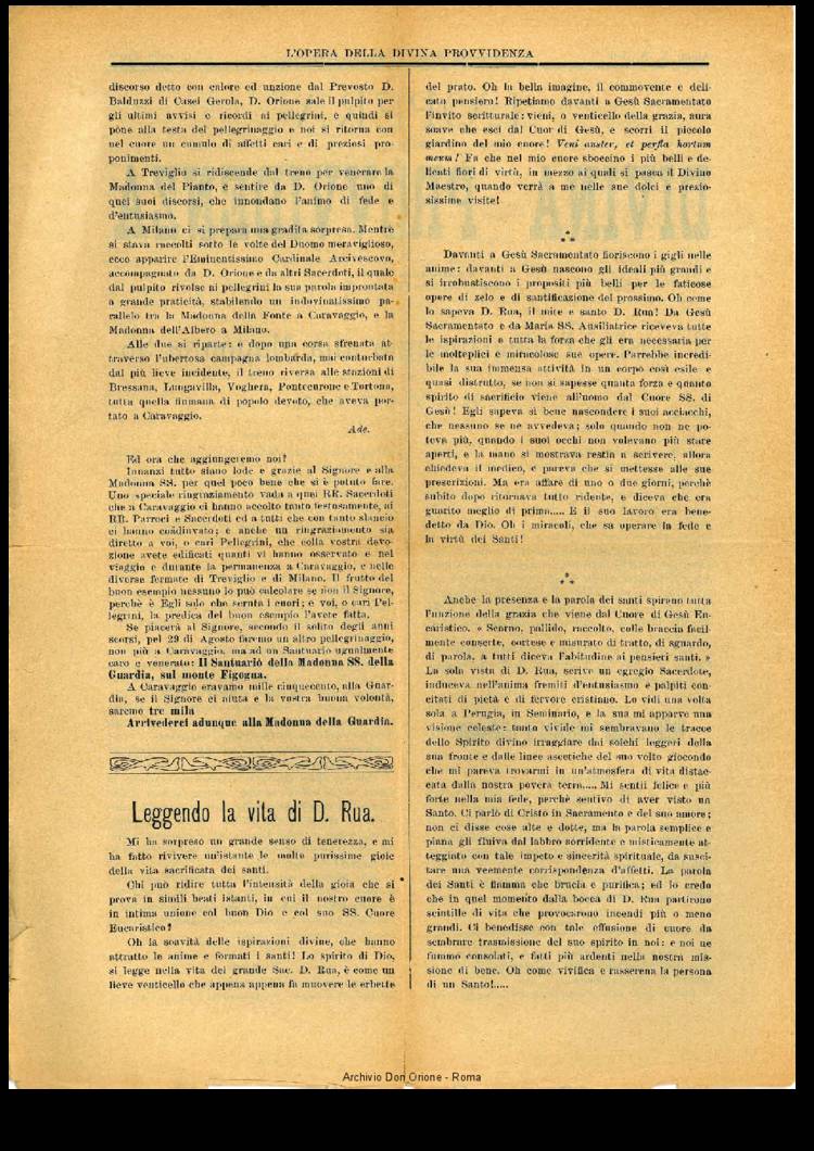 L'opera della Divina Provvidenza, 10, 05, 01-06-1911, pagina 2