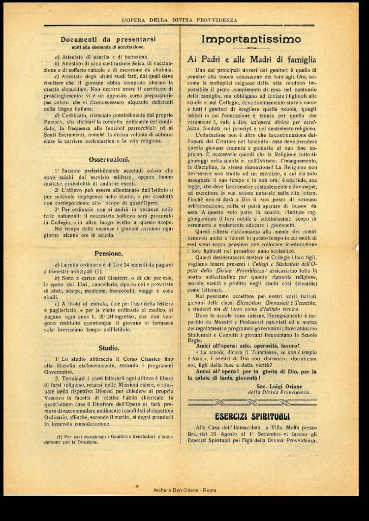 L'opera della Divina Provvidenza, 11, 03, 19-09-1912, pagina 3
