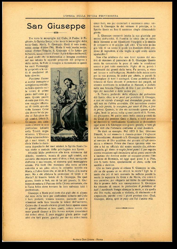 L'opera della Divina Provvidenza, 12, 02, 19-03-1913, pagina 2