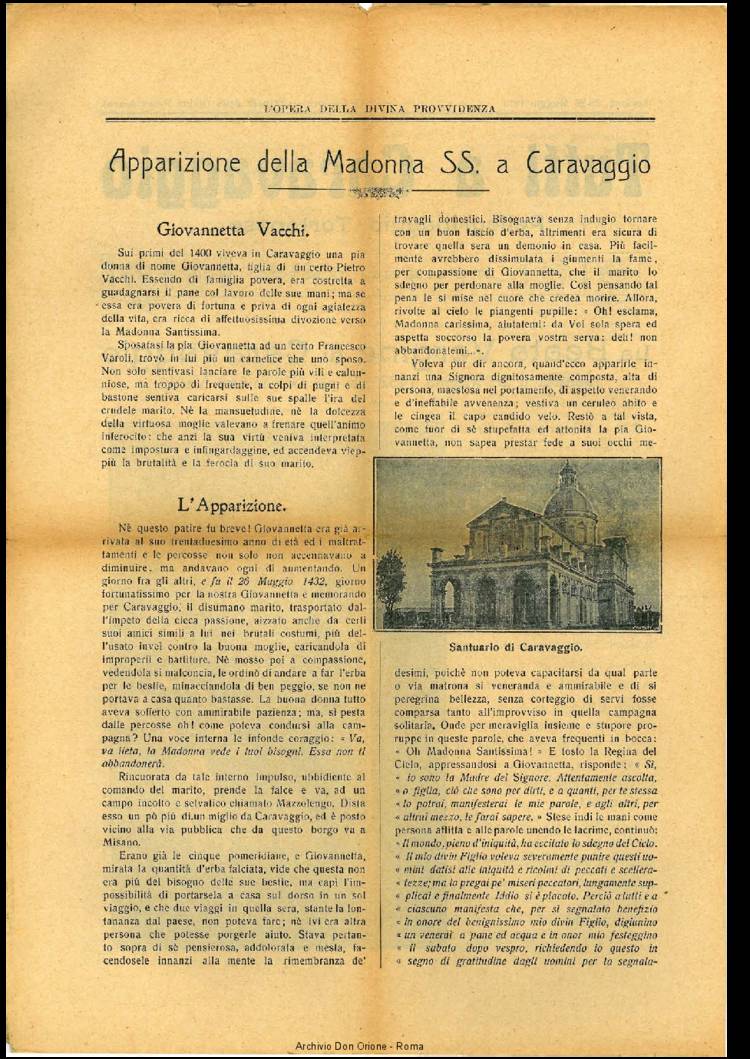 L'opera della Divina Provvidenza, 12, 03sup, 26-05-1913, pagina 2