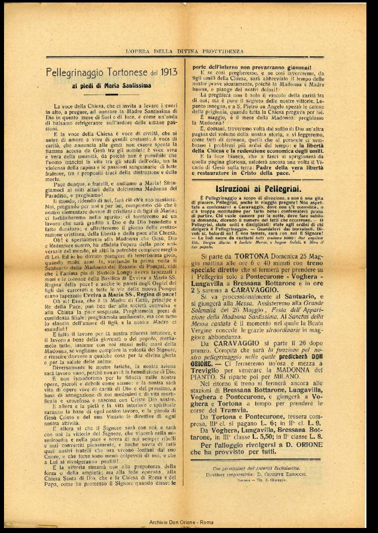 L'opera della Divina Provvidenza, 12, 03sup, 26-05-1913, pagina 4