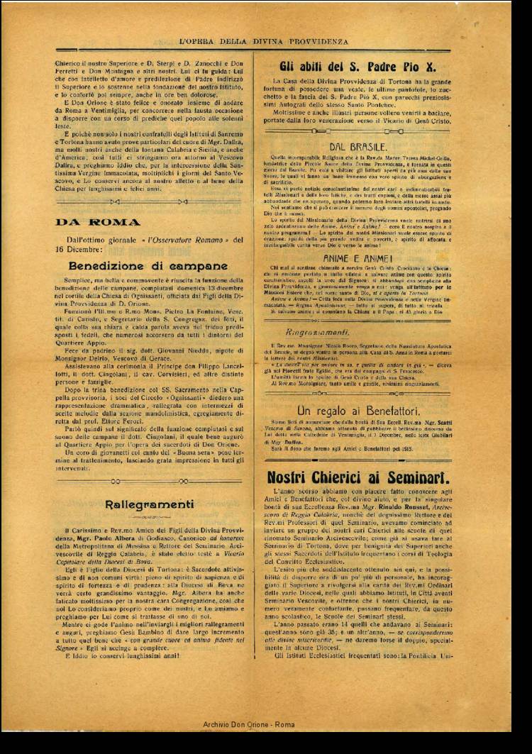 L'opera della Divina Provvidenza, 13, 04, 24-12-1914, pagina 3