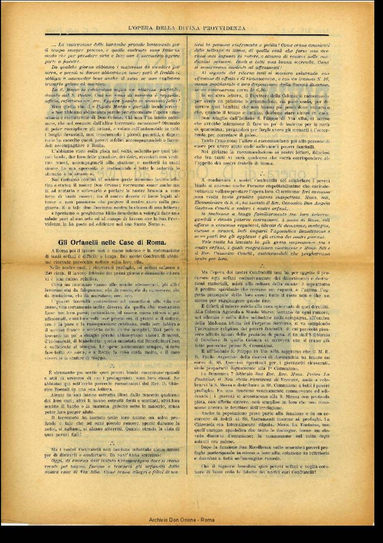 L'opera della Divina Provvidenza, 14, 02, 26-02-1915, pagina 2