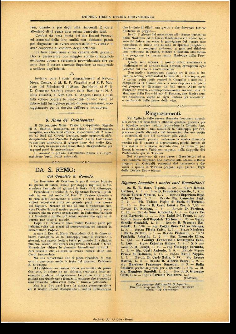L'opera della Divina Provvidenza, 14, 03, 30-03-1915, pagina 4