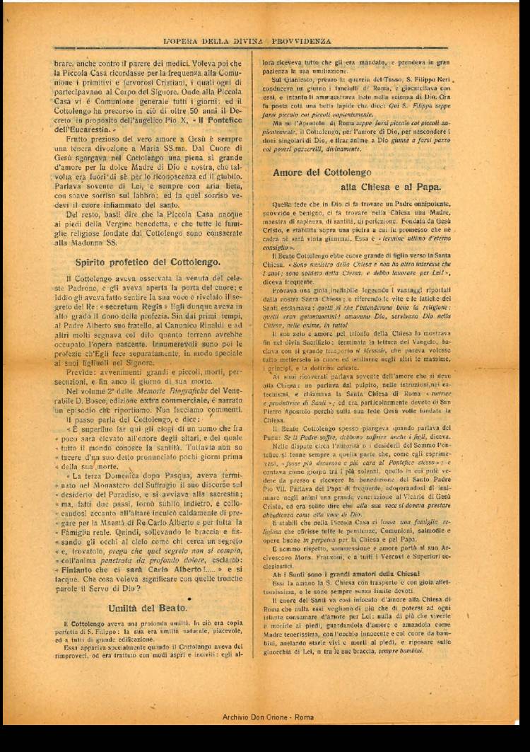 L'opera della Divina Provvidenza, 16, 04, 29-04-1917, pagina 3