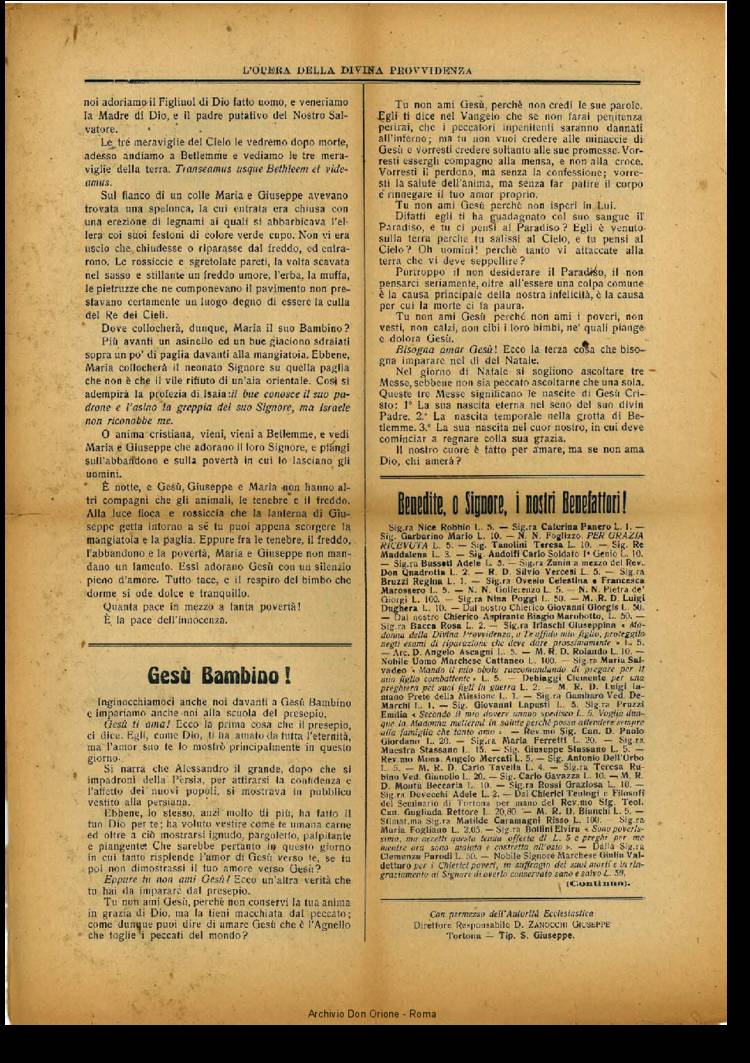 L'opera della Divina Provvidenza, 16, 09, 31-12-1917, pagina 4