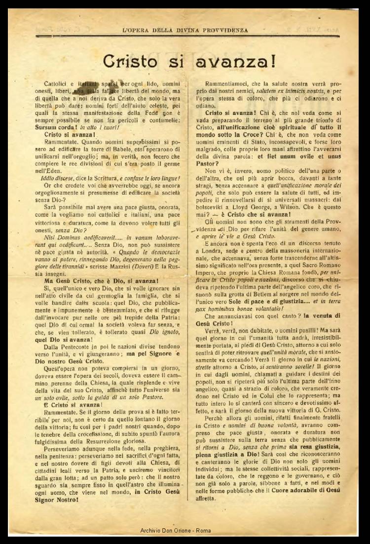L'opera della Divina Provvidenza, 17, 02, 30-03-1918, pagina 2