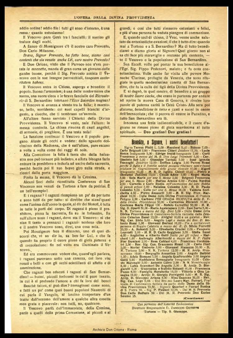 L'opera della Divina Provvidenza, 17, 02, 30-03-1918, pagina 4