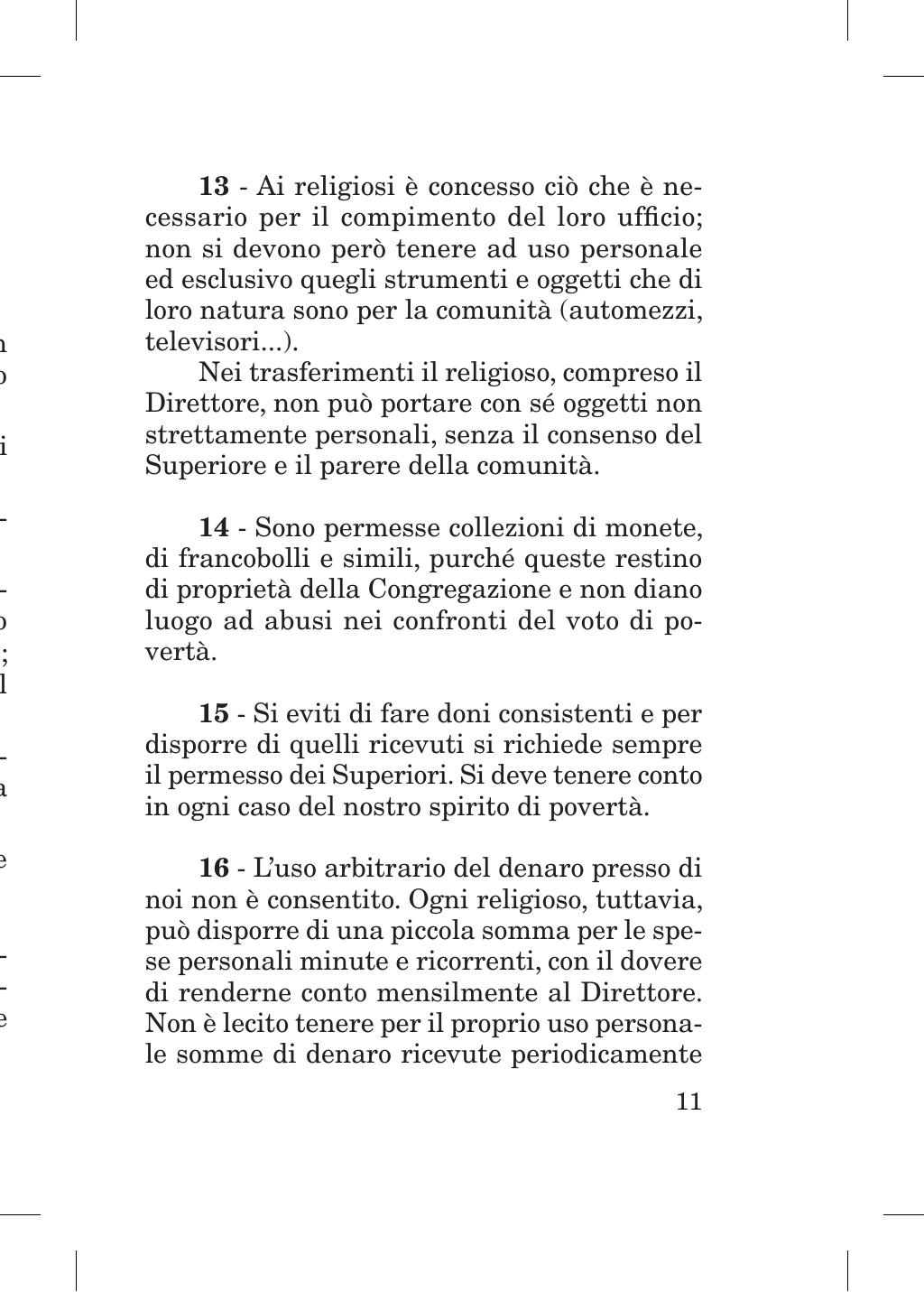 Piccola Opera della Divina Provvidenza, Norme dei figli della Divina Provvidenza (don Orione), Roma, 2018, pagina 11