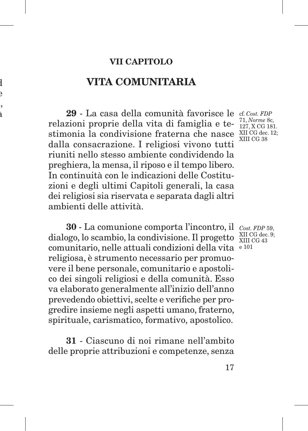 Piccola Opera della Divina Provvidenza, Norme dei figli della Divina Provvidenza (don Orione), Roma, 2018, pagina 17