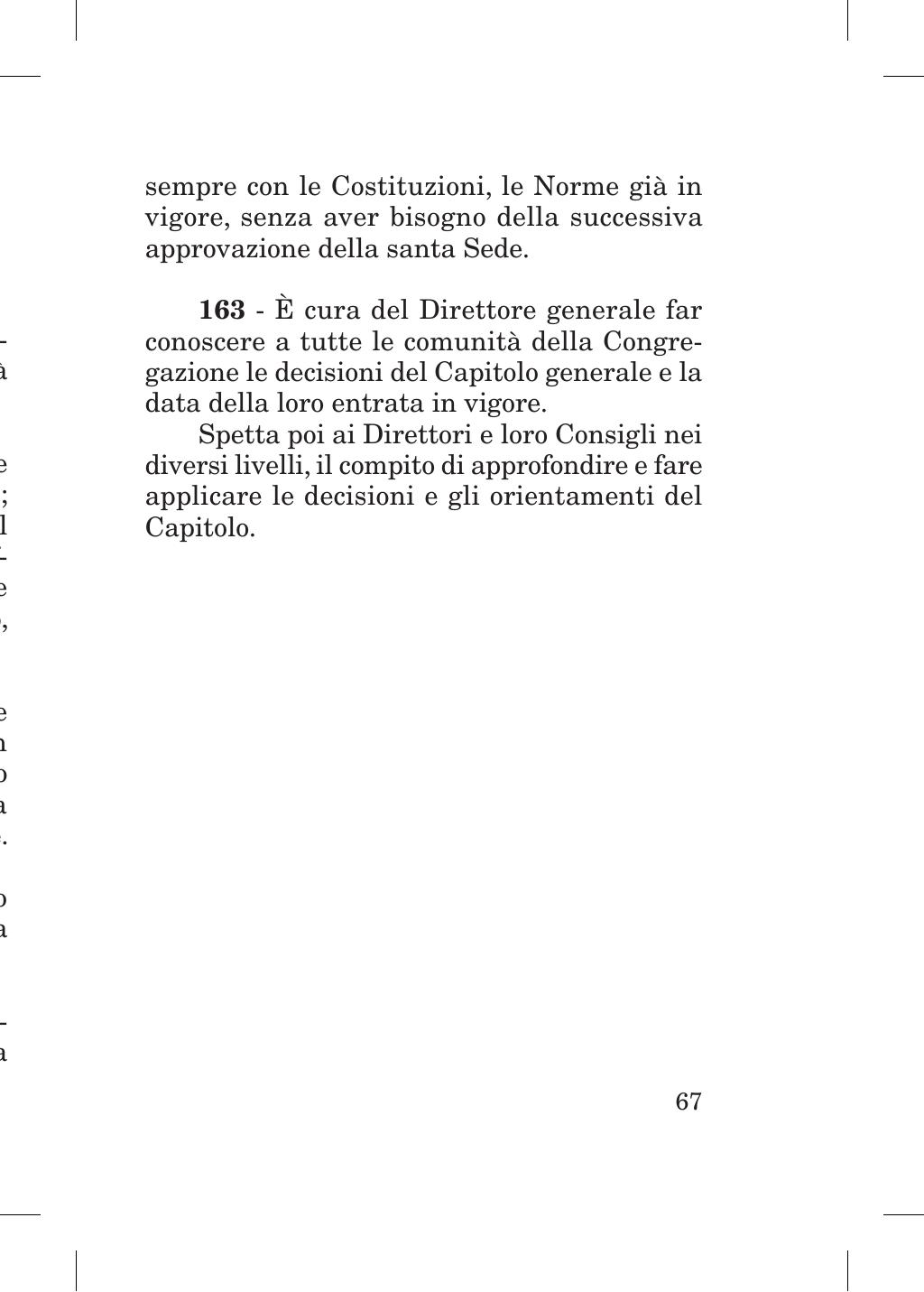 Piccola Opera della Divina Provvidenza, Norme dei figli della Divina Provvidenza (don Orione), Roma, 2018, pagina 67