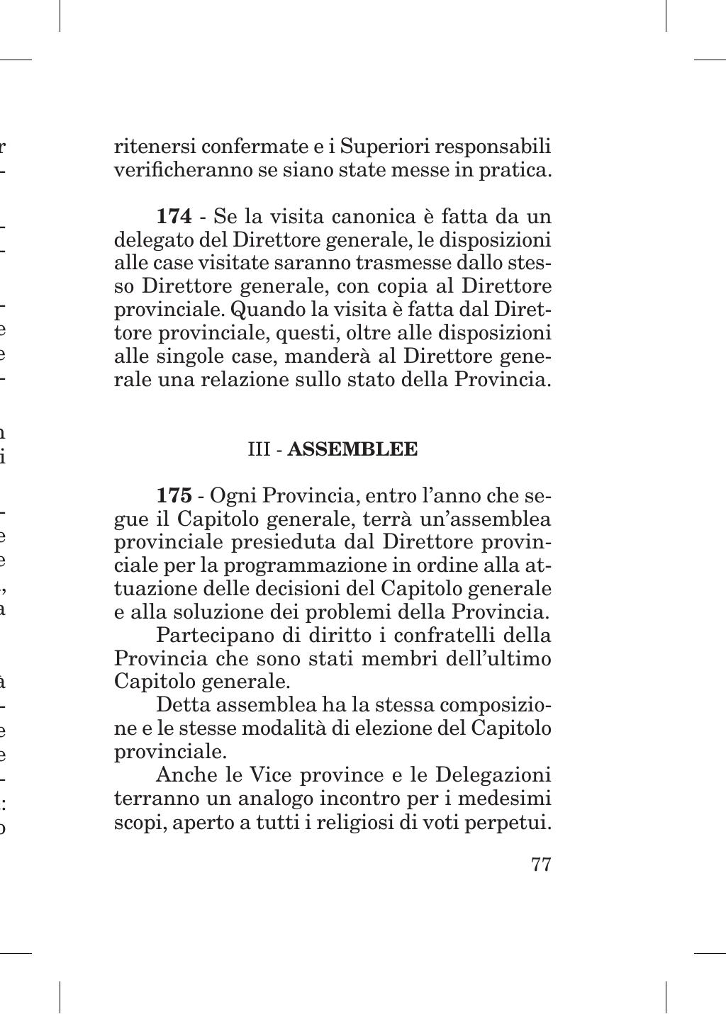 Piccola Opera della Divina Provvidenza, Norme dei figli della Divina Provvidenza (don Orione), Roma, 2018, pagina 77