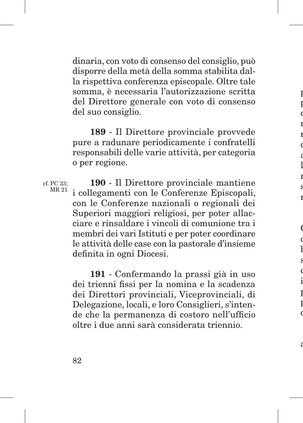 Piccola Opera della Divina Provvidenza, Norme dei figli della Divina Provvidenza (don Orione), Roma, 2018, pagina 82
