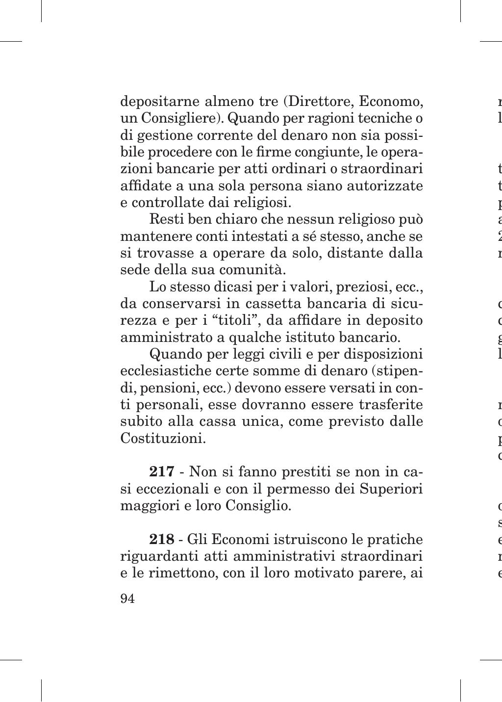 Piccola Opera della Divina Provvidenza, Norme dei figli della Divina Provvidenza (don Orione), Roma, 2018, pagina 94