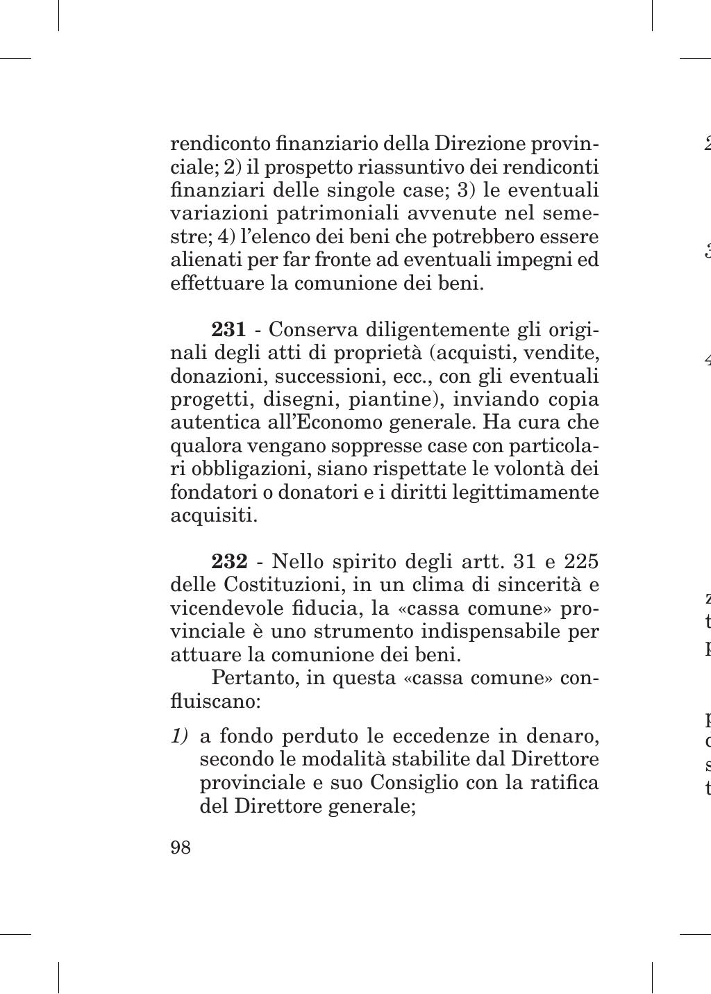 Piccola Opera della Divina Provvidenza, Norme dei figli della Divina Provvidenza (don Orione), Roma, 2018, pagina 98