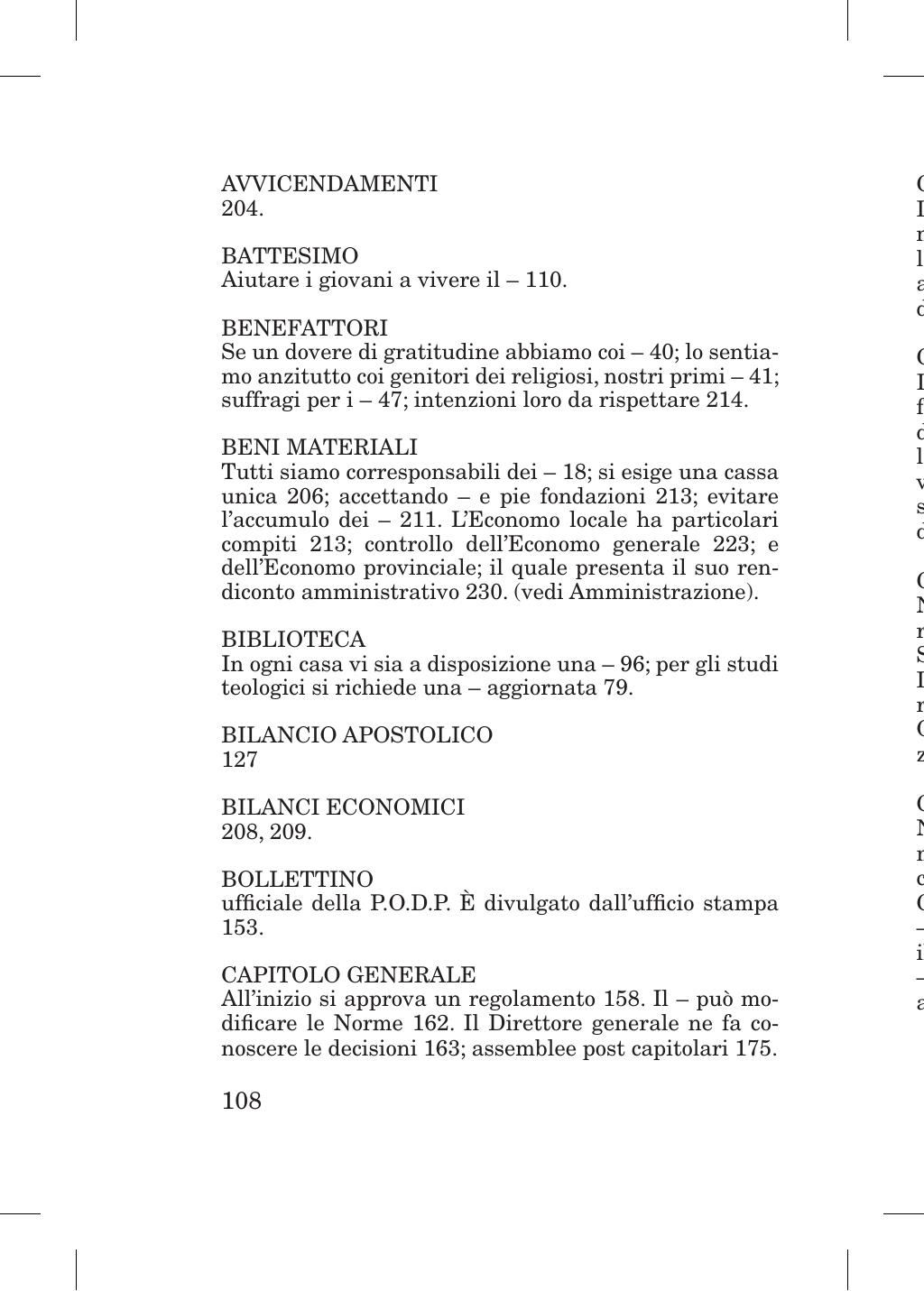 Piccola Opera della Divina Provvidenza, Norme dei figli della Divina Provvidenza (don Orione), Roma, 2018, pagina 108