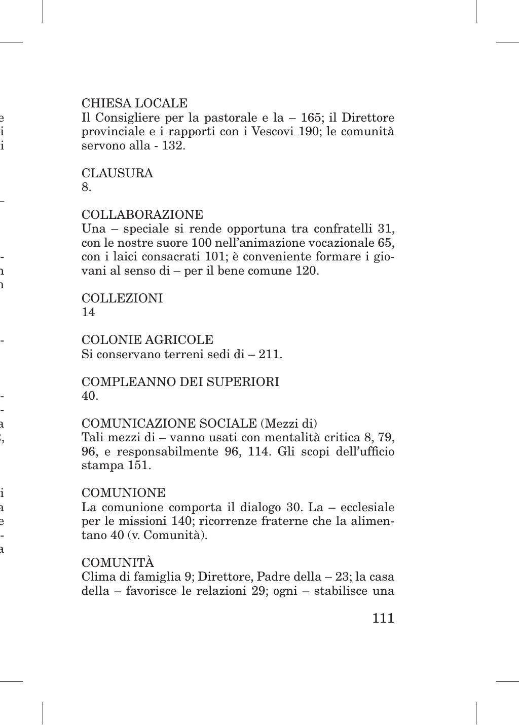 Piccola Opera della Divina Provvidenza, Norme dei figli della Divina Provvidenza (don Orione), Roma, 2018, pagina 111