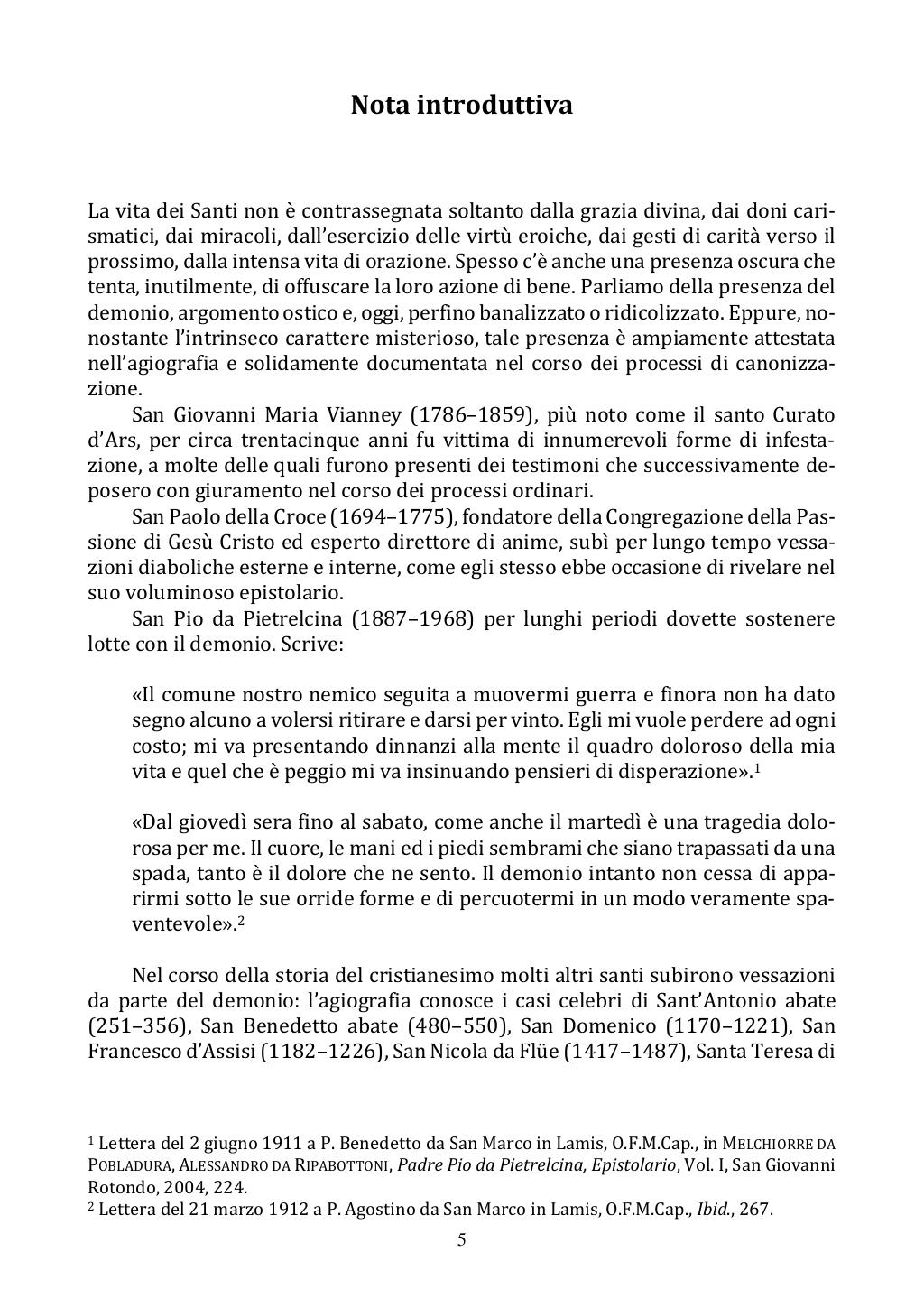 <<Il nemico d'ogni bene>> San Luigi Orione esorcista, Roma, 18/10/2020, pagina 5