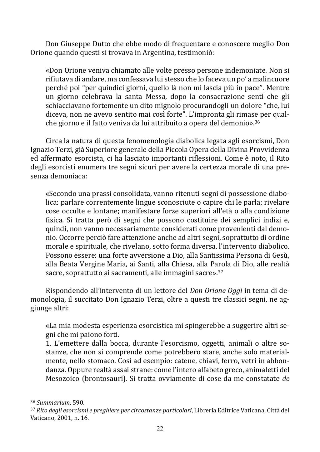 <<Il nemico d'ogni bene>> San Luigi Orione esorcista, Roma, 18/10/2020, pagina 22