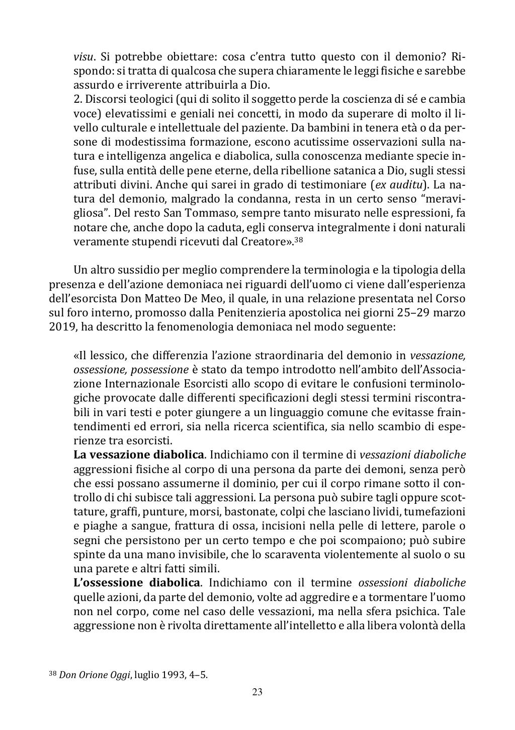 <<Il nemico d'ogni bene>> San Luigi Orione esorcista, Roma, 18/10/2020, pagina 23