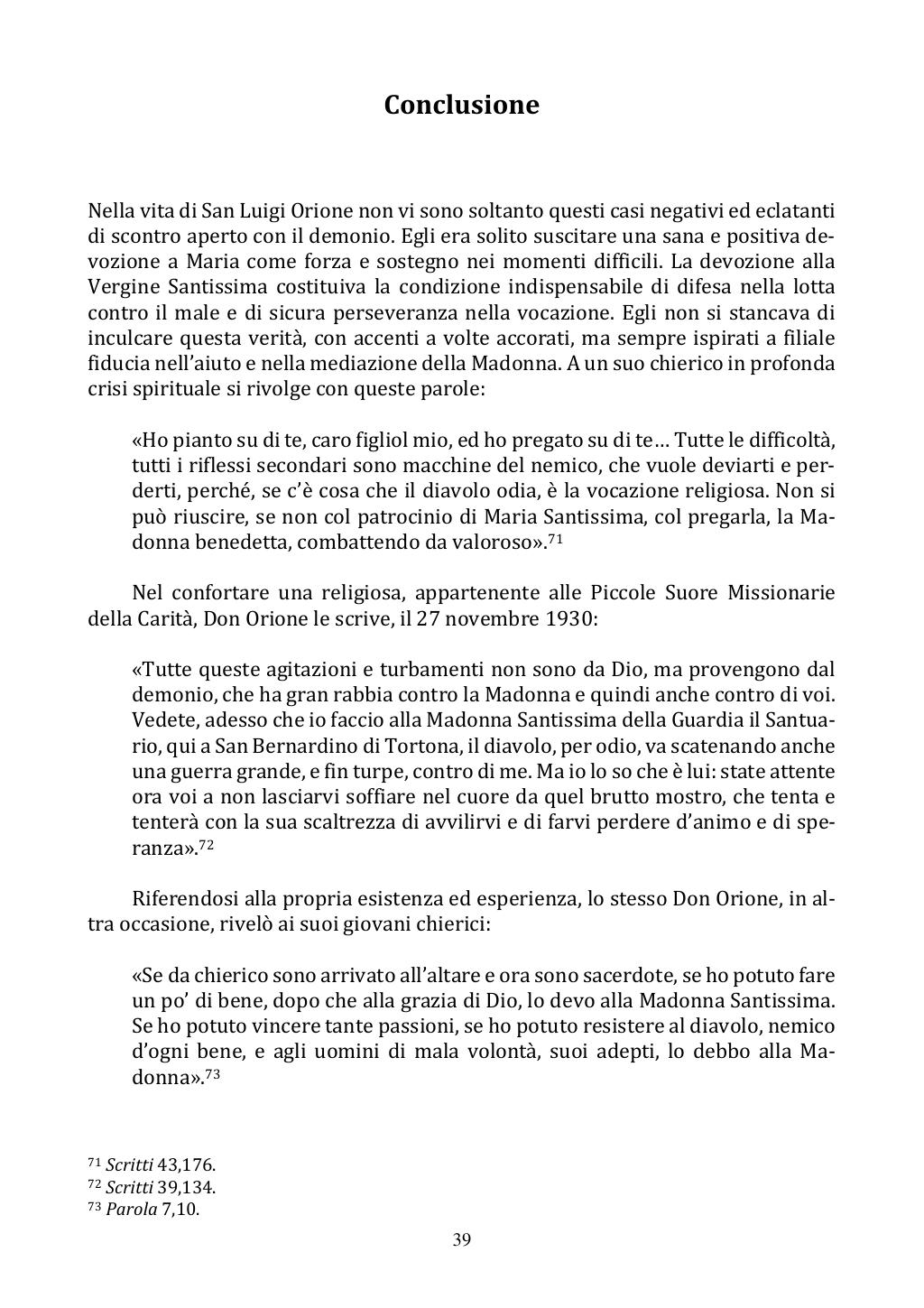 <<Il nemico d'ogni bene>> San Luigi Orione esorcista, Roma, 18/10/2020, pagina 39
