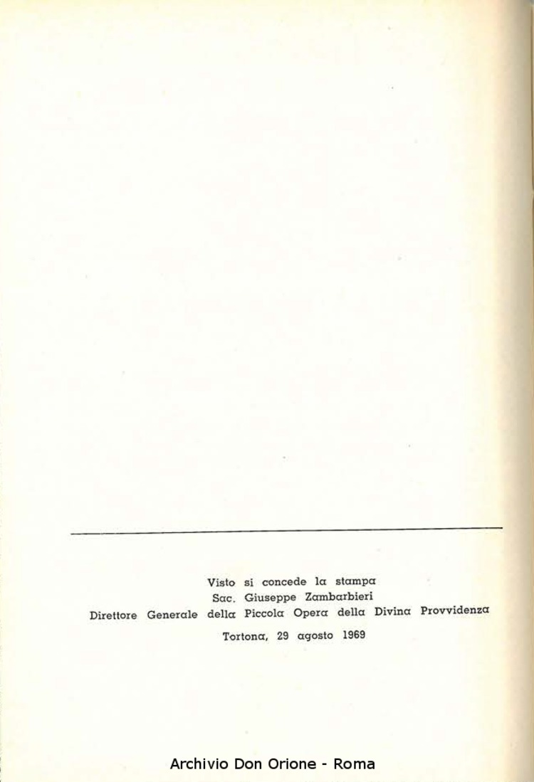 Santuario della Madonna delle Grazie di S. Agostinoi in Casei Gerola (PV). Cenni storici e preghiere, 29-8-1969, pagina 4