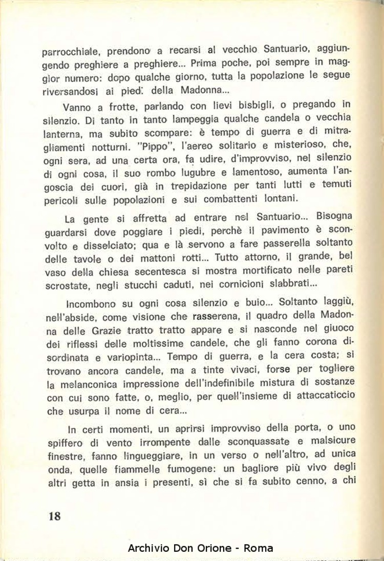 Santuario della Madonna delle Grazie di S. Agostinoi in Casei Gerola (PV). Cenni storici e preghiere, 29-8-1969, pagina 20