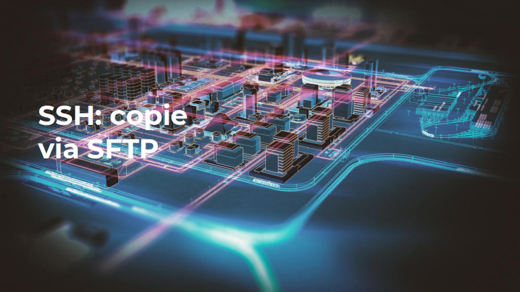 SSH: copie via SFTP: copertina