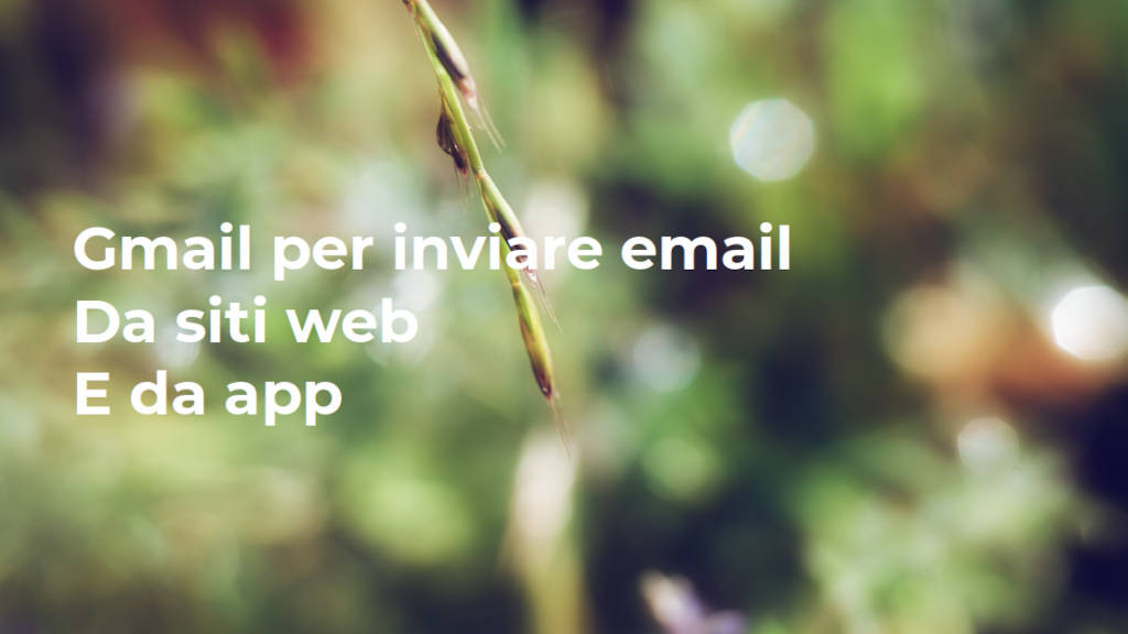 Gmail per inviare email da siti web e da app: copertina