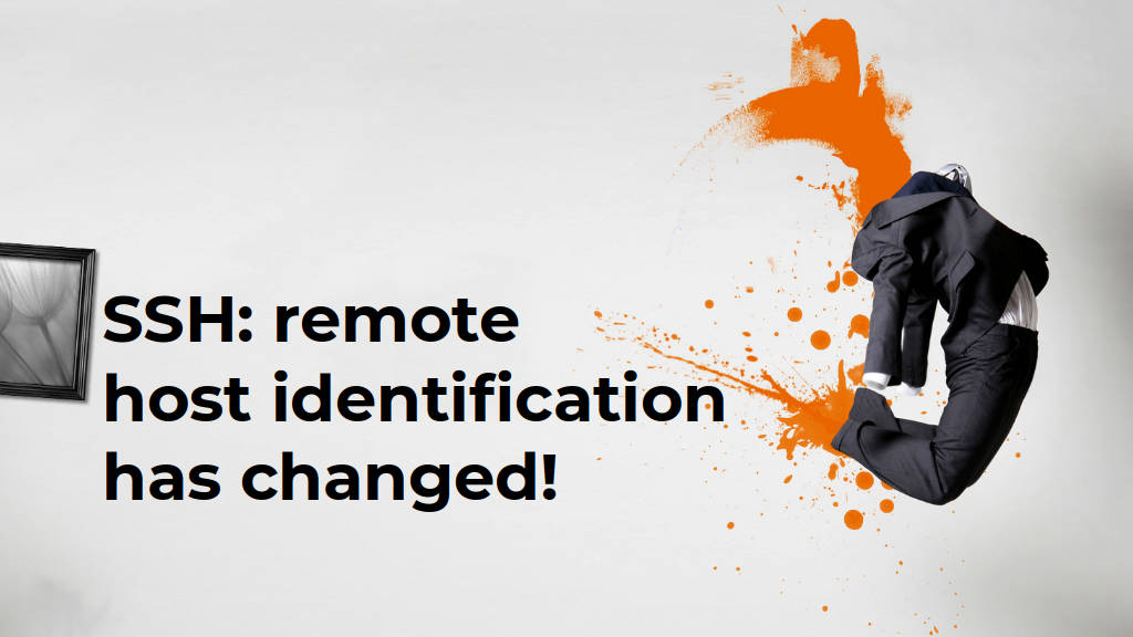 SSH: remote host identification has changed!: copertina
